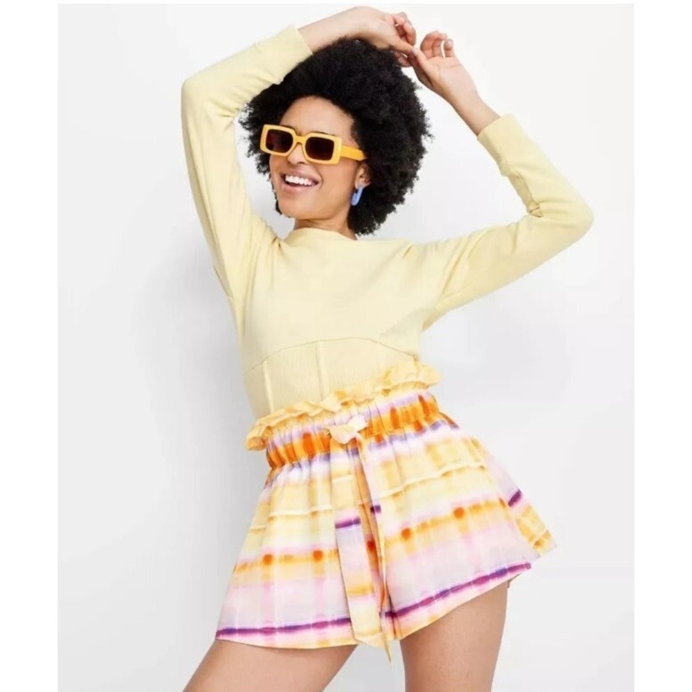 Future Collective with Gabriella Karefa-Johnson Paperbag Shorts Womens S Tie Dye